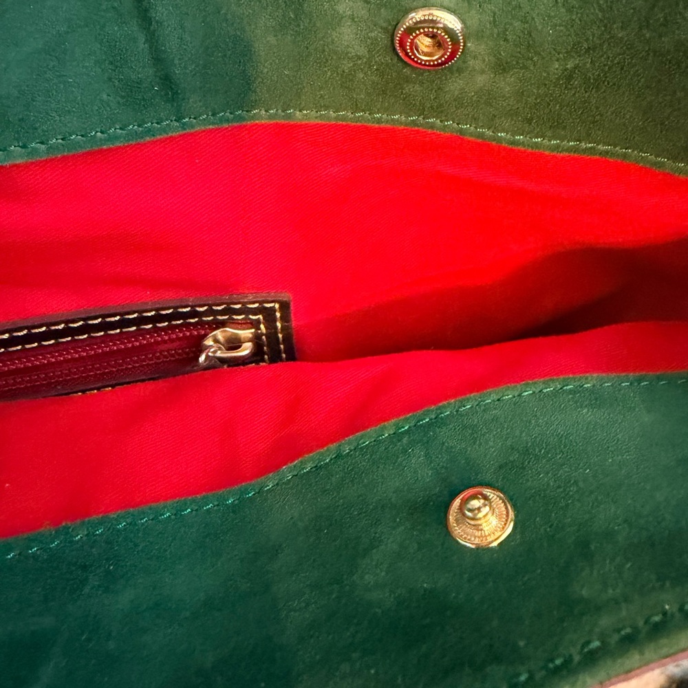 Dooney & Bourke T’Moro Brown Florentine Leather Tote - Picture 14 of 16